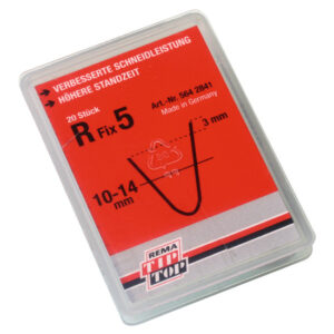 Cutit recanelare profil rotund R5