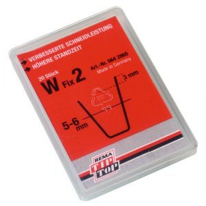 Cutit recanelare profil patrat W2