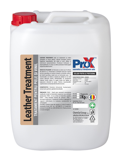 Tratament pentru articole din piele si vinil