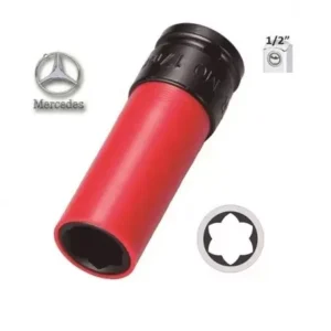Tubulara impact 17mm cu protectie din plastic pentru Mercedes Benz