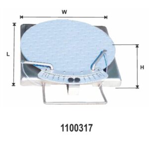 PLATOU ROTATIV STAND GEOMETRIE ROTI PENTRU CAMION